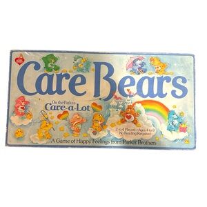 Vintage 1983 Care Bears On the Path to Care-A-Lot Board Game